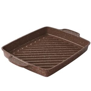 💕 2025 Pioneer Woman Brown Speckle Cowboy Grill Pan
